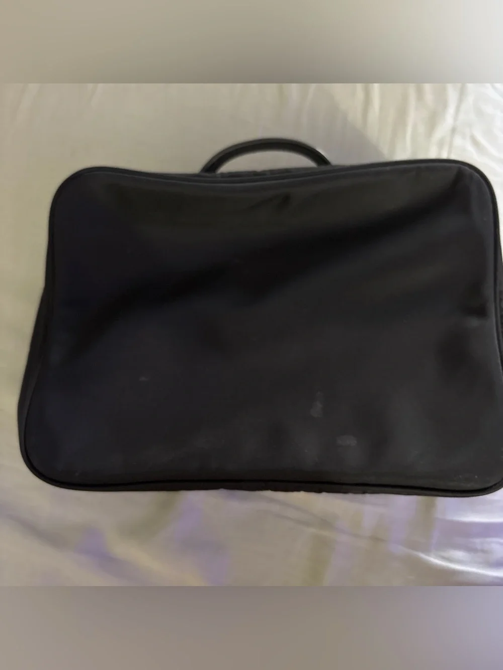Kate Spade Black Travel Toiletry Bag with Logo